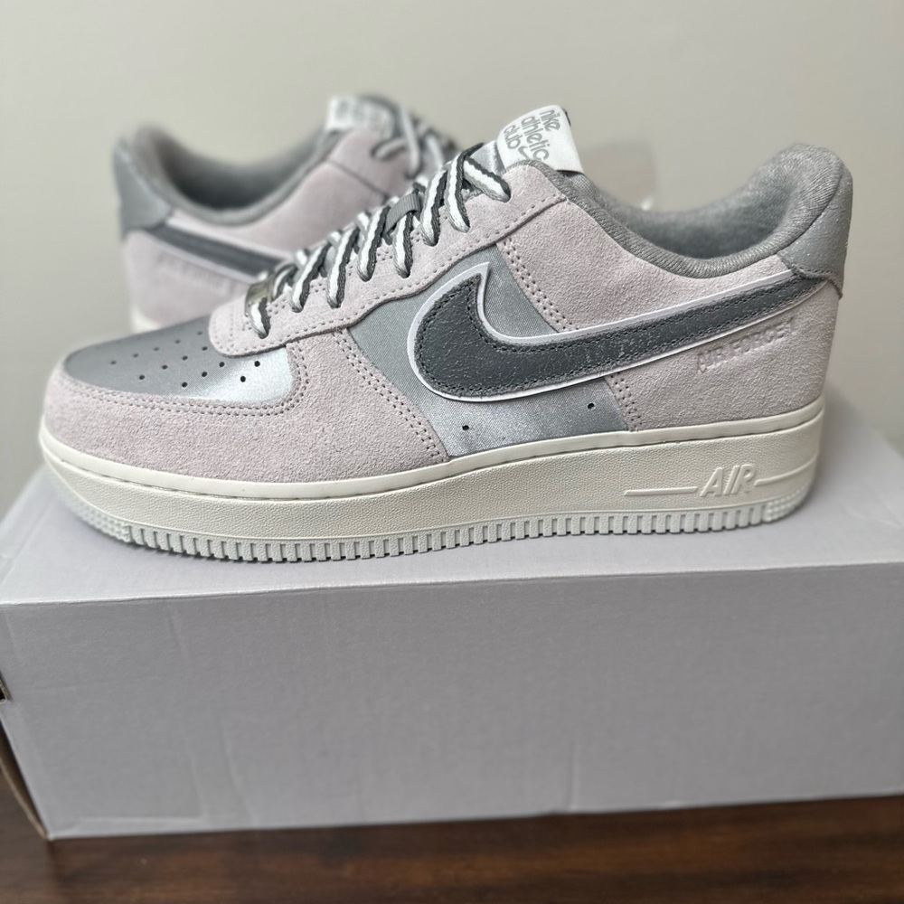 Nike Air Force 1 '07 Lx 'Athletic Club Light Smoke Grey' Women's - Picture 5 of 10